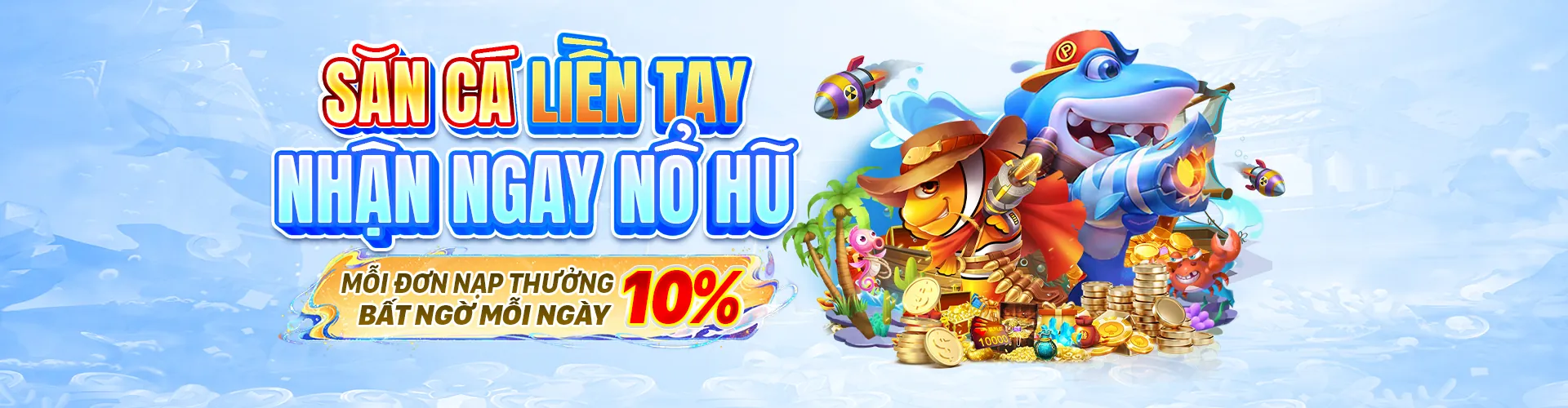 Hình ảnh chào mừng người mới bắt đầu chơi Bắn Cá Đổi Thưởng Online